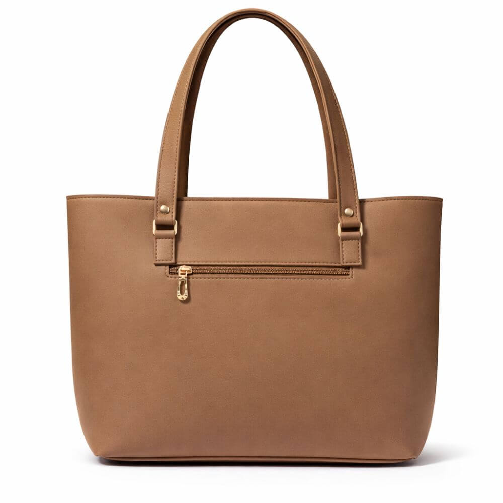 Luxe Everyday Carry Tote (Golden brown)